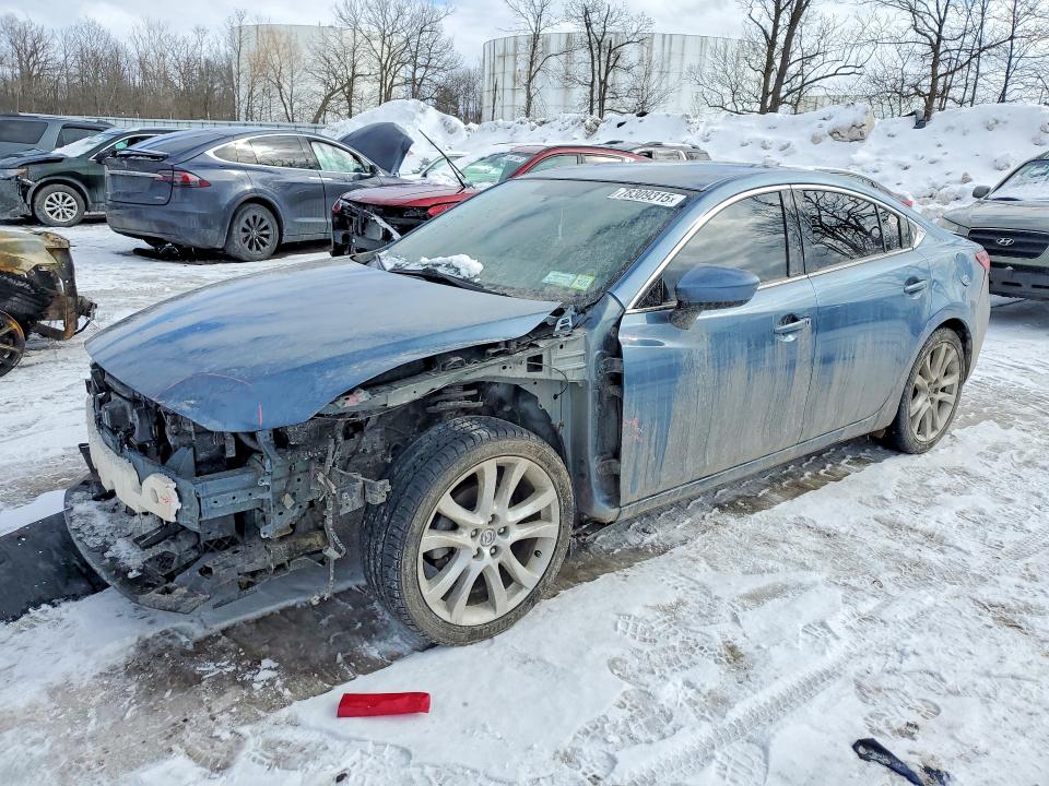 MAZDA 6 2014 with VIN JM1GJ1V65E1117864 - Photo from auction