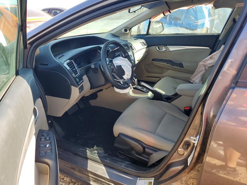 Photo 7 from auction – 2013 HONDA CIVIC with VIN 19XFB2F85DE044358