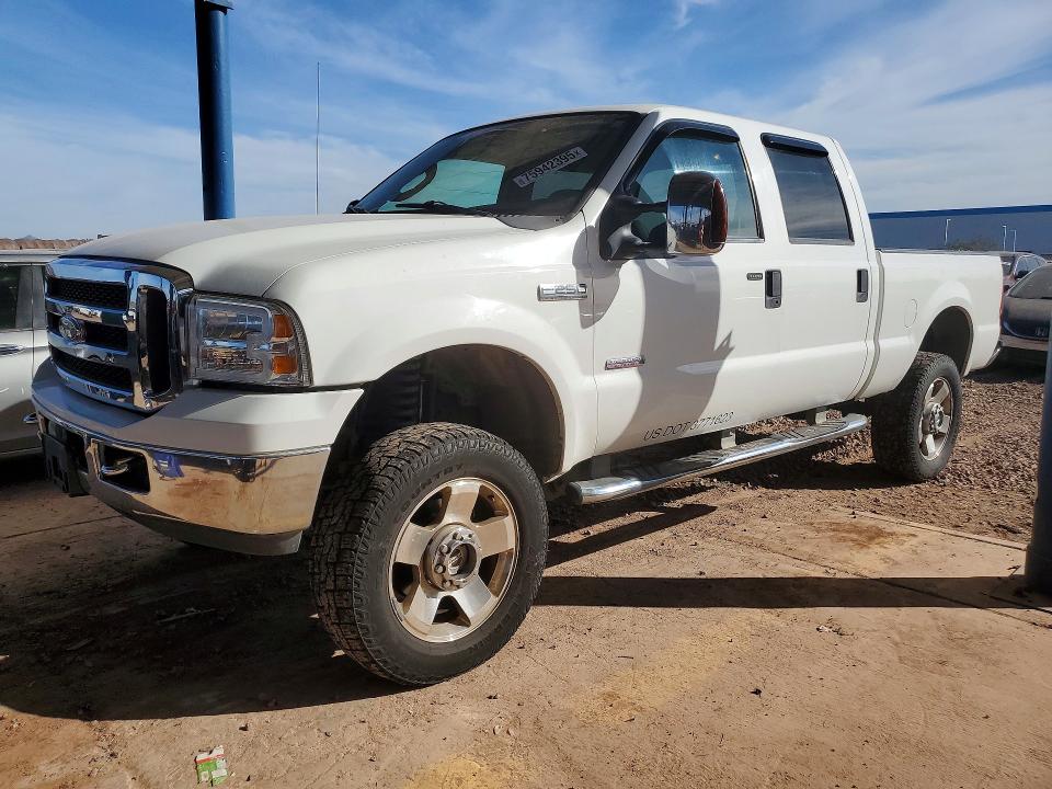 FORD F250 SUPER 2007 with VIN 1FTSW21P67EA27893 - Photo from auction