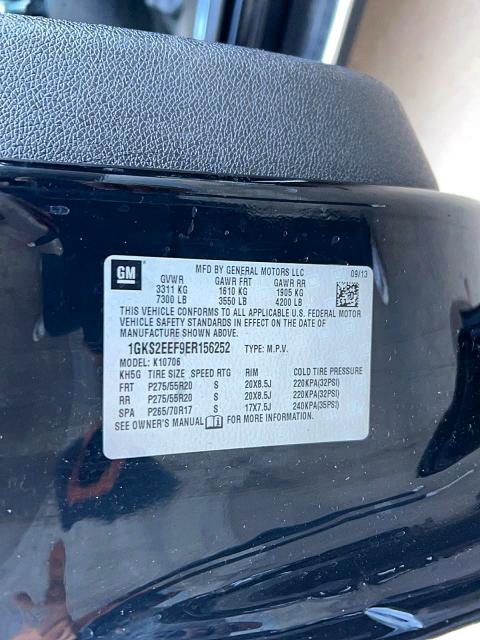 Photo 10 from auction – 2014 GMC YUKON with VIN 1GKS2EEF9ER156252