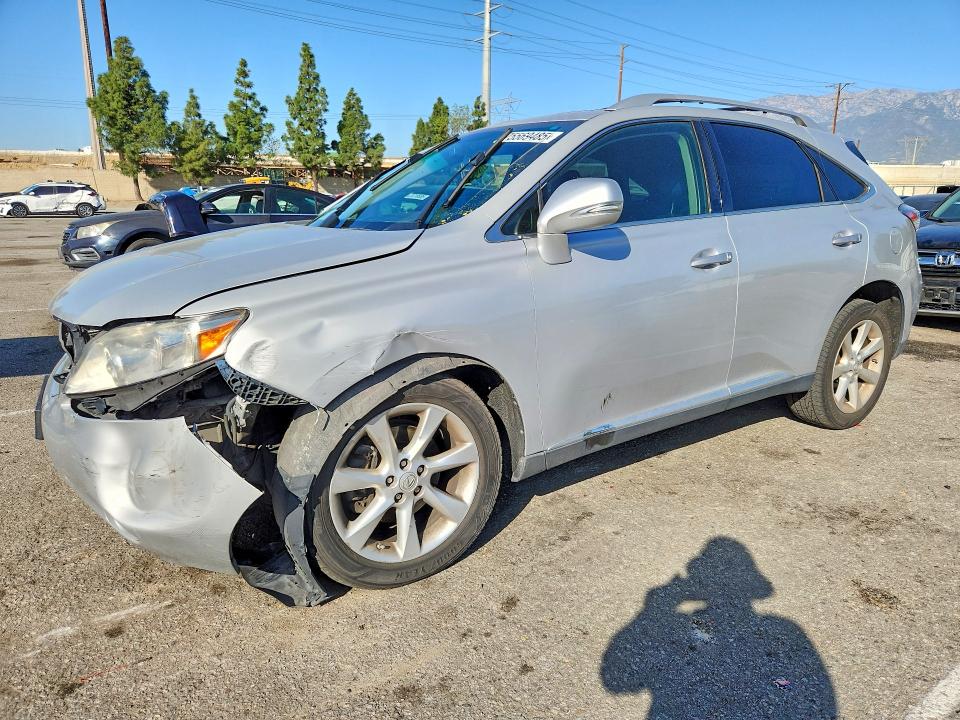 LEXUS RX 350 2010 with VIN 2T2BK1BA7AC018464 - Photo from auction