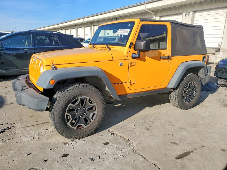 JEEP WRANGLER R 2012 with VIN 1C4BJWCG8CL262739 - Photo from auction