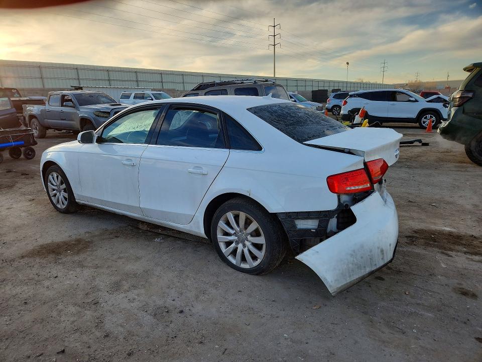 Photo 2 from auction – 2012 AUDI A4 PREMIUM with VIN WAUAFAFL1CN008767