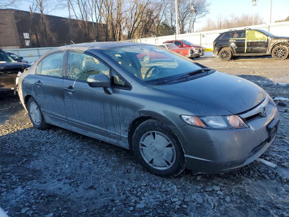Photo 4 from auction – 2007 HONDA CIVIC HYBR with VIN JHMFA36287S013254