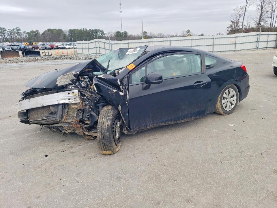 HONDA CIVIC 2012 with VIN 2HGFG3B57CH538857 - Photo from auction