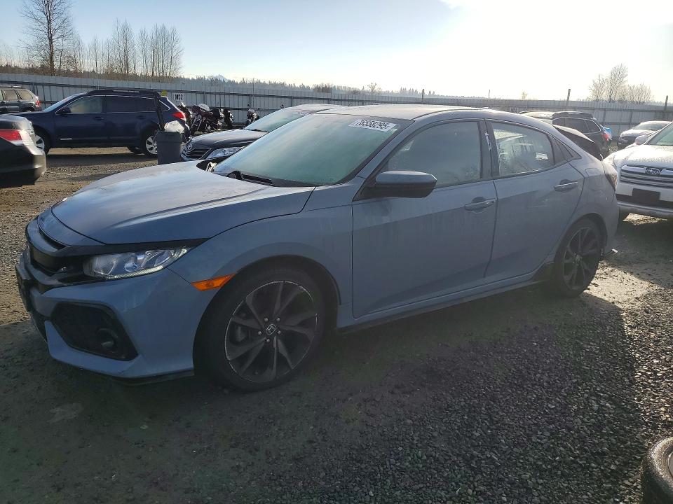 HONDA CIVIC SPOR 2017 with VIN SHHFK7H47HU403733 - Photo from auction