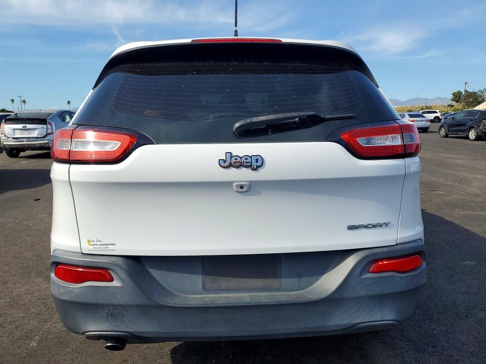 Photo 6 from auction – 2014 JEEP CEROKEE with VIN 1C4PJLAB3EW123065