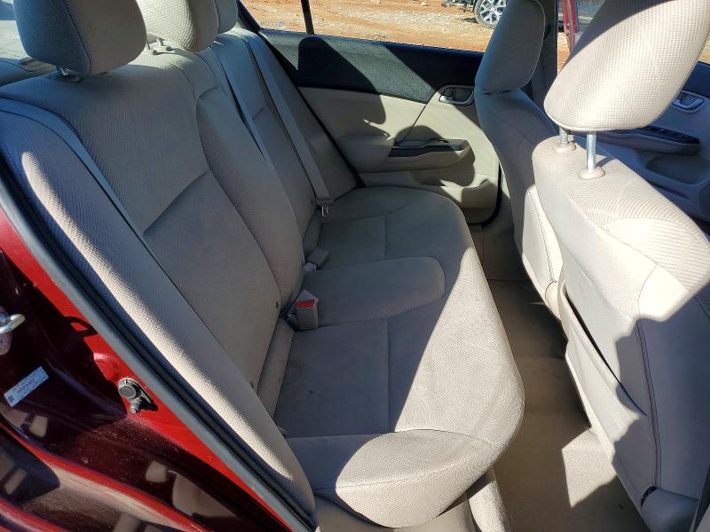 Photo 10 from auction – 2012 HONDA CIVIC with VIN 2HGFB2F51CH567919