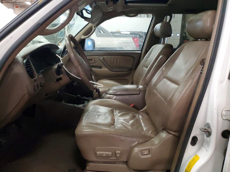 Photo 7 from auction – 2004 TOYOTA SEQUOIA LI with VIN 5TDBT48A44S233581
