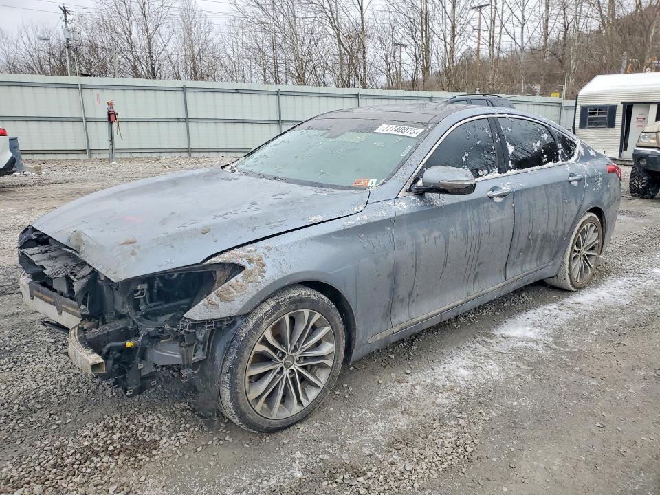 GENESIS G80 2017 with VIN KMHGN4JE6HU180490 - Photo from auction