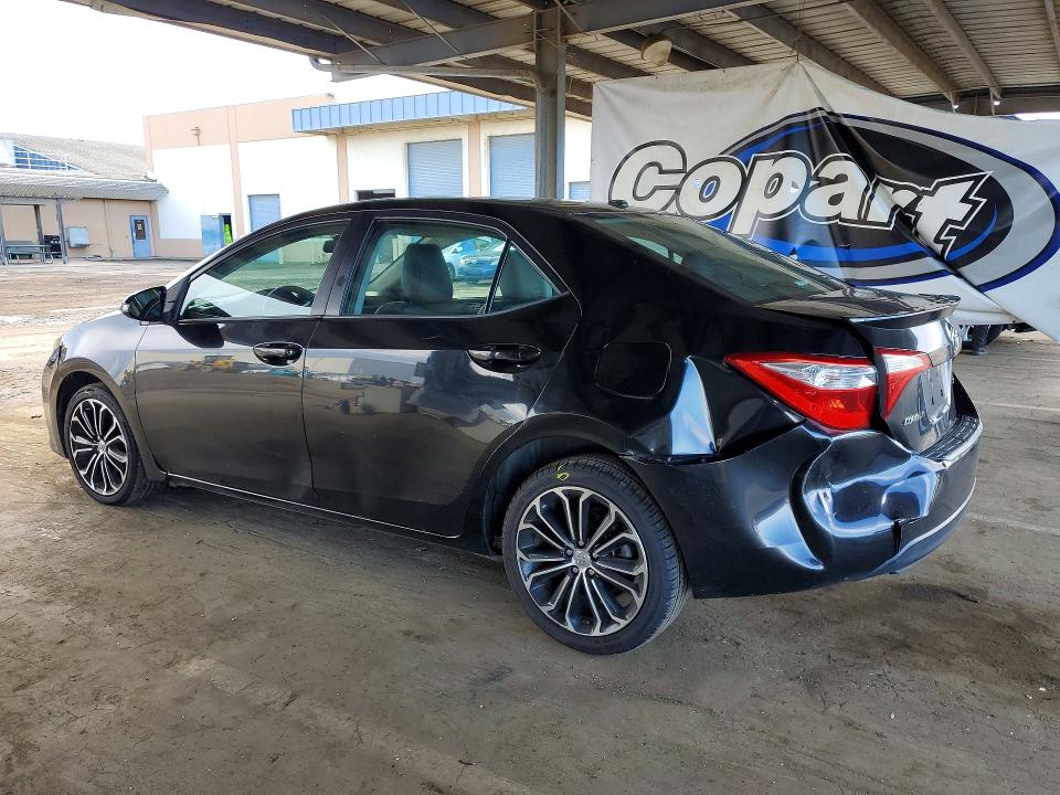 Photo 2 from auction – 2016 TOYOTA COROLLA with VIN 2T1BURHE3GC614641