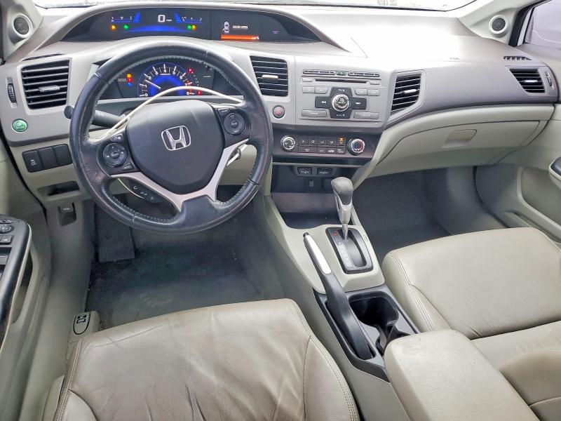 Photo 8 from auction – 2012 HONDA CIVIC EXL with VIN 19XFB2F94CE315949