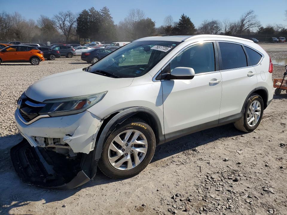 HONDA CR-V 2015 with VIN 5J6RM4H7XFL001288 - Photo from auction
