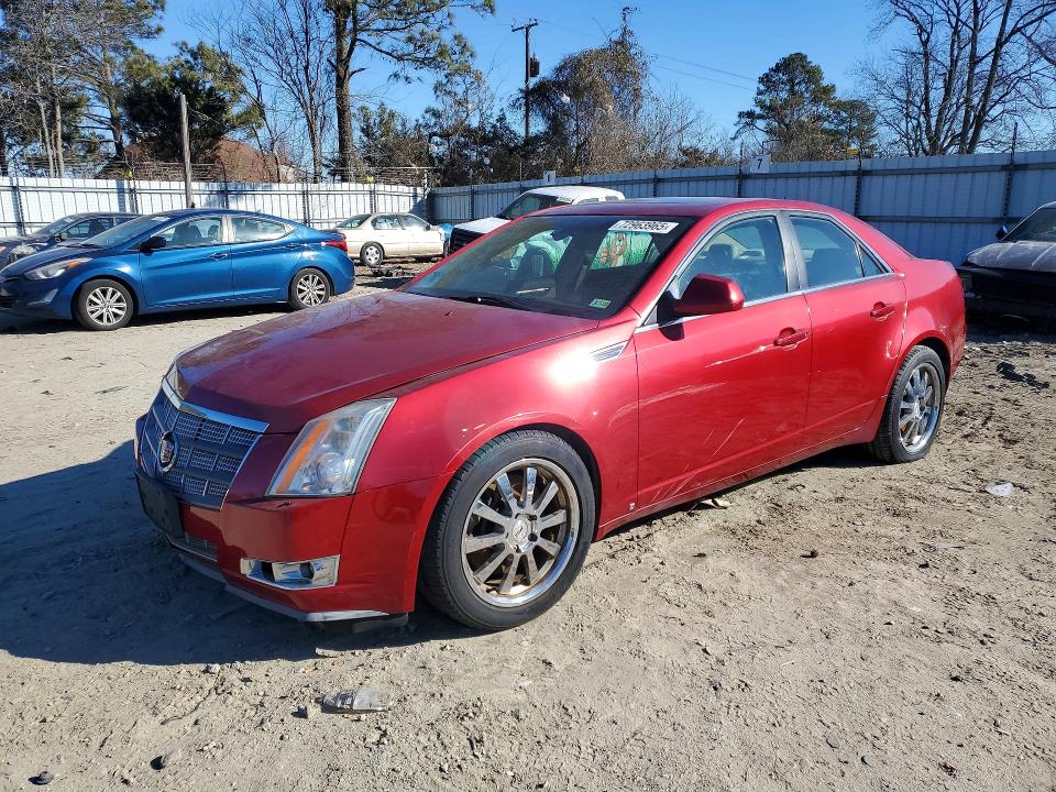 CADILLAC CTS 2008 with VIN 1G6DP57V080112193 - Photo from auction