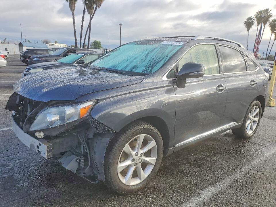 LEXUS RX 350 2011 with VIN 2T2ZK1BA8BC044913 - Photo from auction