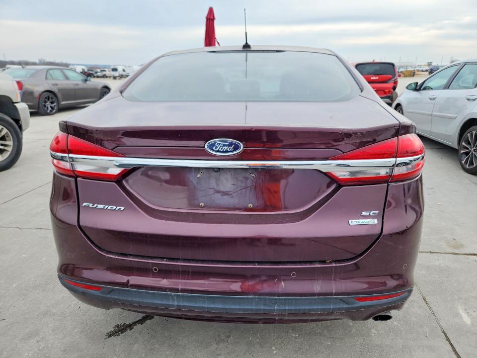 Фото 6 с аукциона – 2017 FORD FUSION SE с VIN 3FA6P0HD4HR407740
