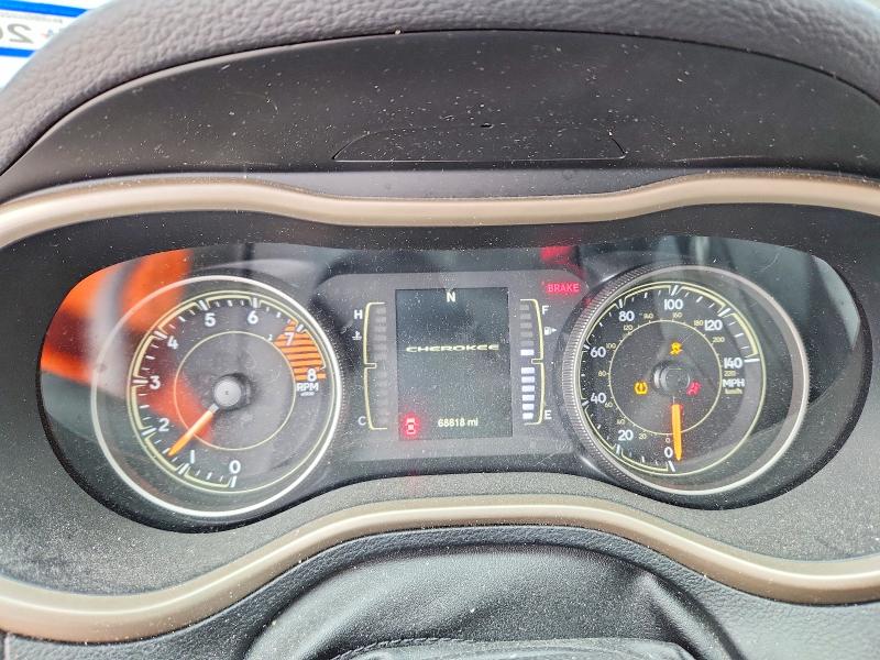 Photo 9 from auction – 2016 JEEP CHEROKEE with VIN 1C4PJLCS2GW304450