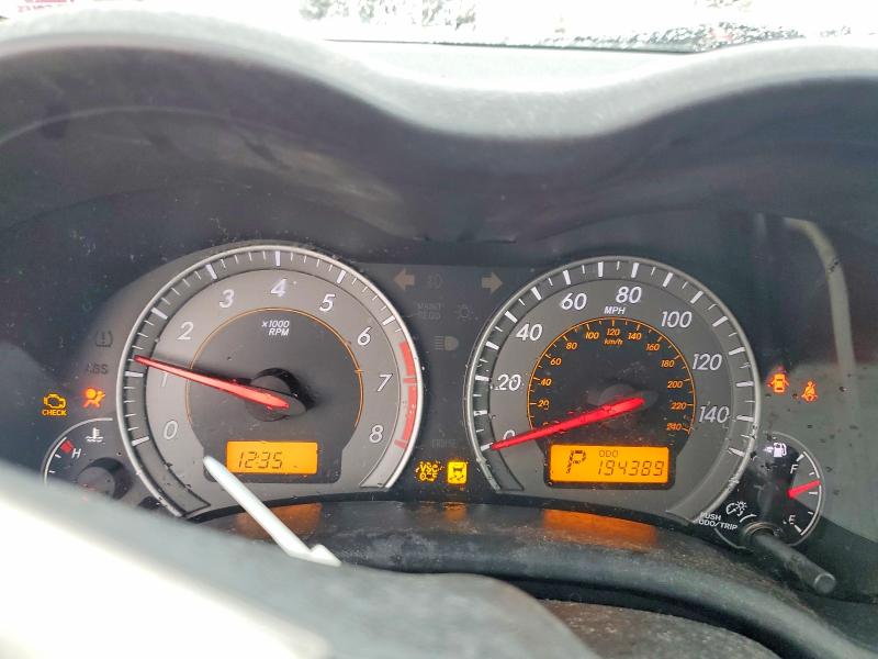 Photo 9 from auction – 2010 TOYOTA COROLLA with VIN 2T1BU4EE3AC197861