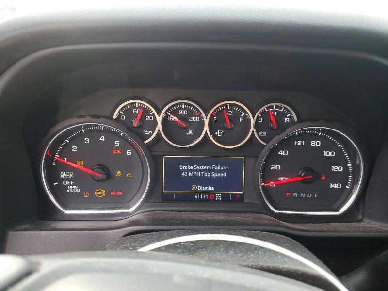 Photo 9 from auction – 2020 CHEVROLET SILVERADO with VIN 1GCRYDEDXLZ351971
