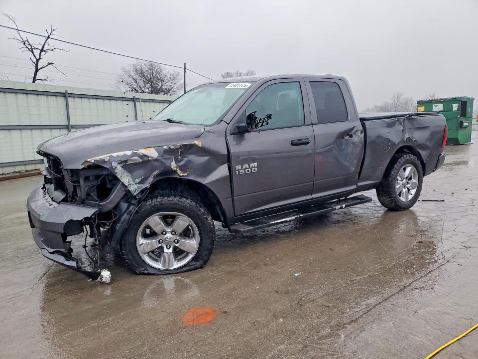 RAM 1500 ST 2018 with VIN 1C6RR7FGXJS334656 - Photo from auction