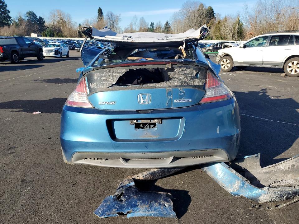 Photo 6 from auction – 2012 HONDA CR-Z with VIN JHMZF1D48CS000862
