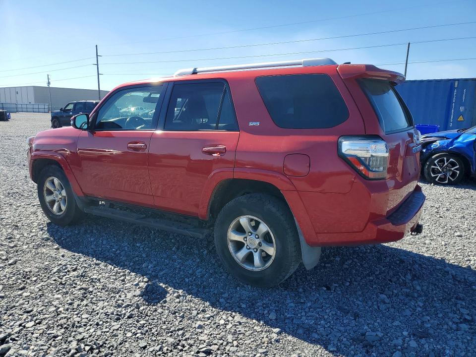 Photo 2 from auction – 2016 TOYOTA 4RUNNER with VIN JTEZU5JR7G5115645