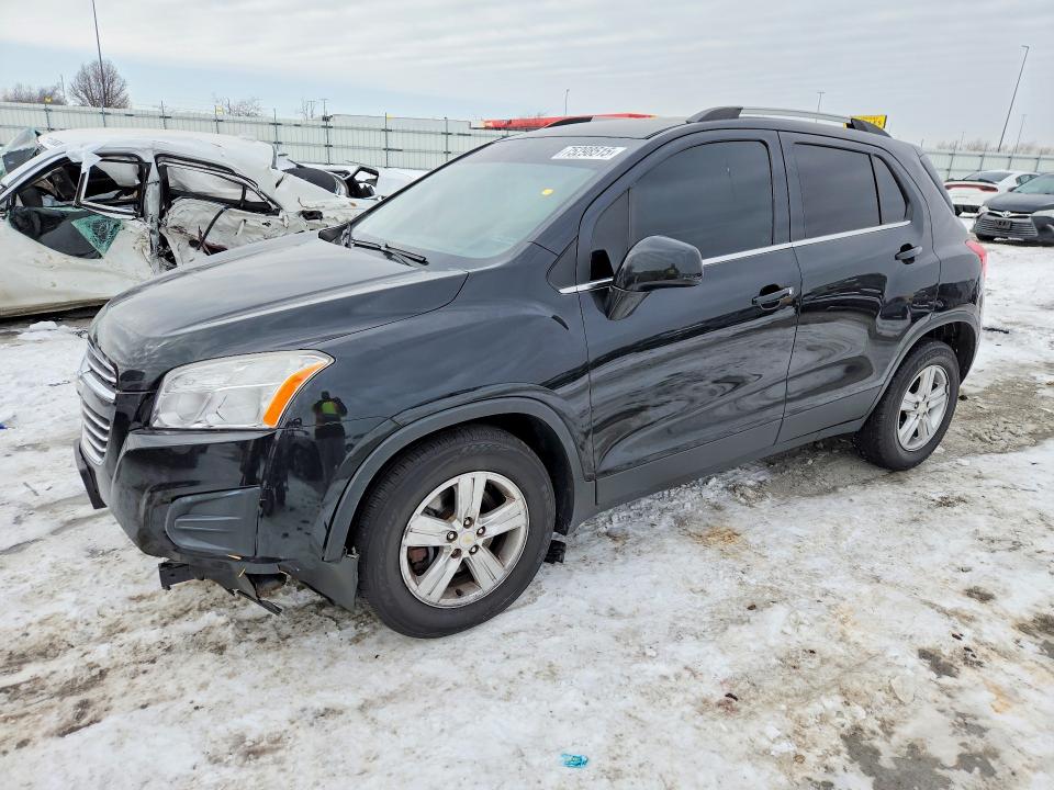 CHEVROLET TRAX 2016 with VIN KL7CJLSB7GB552049 - Photo from auction