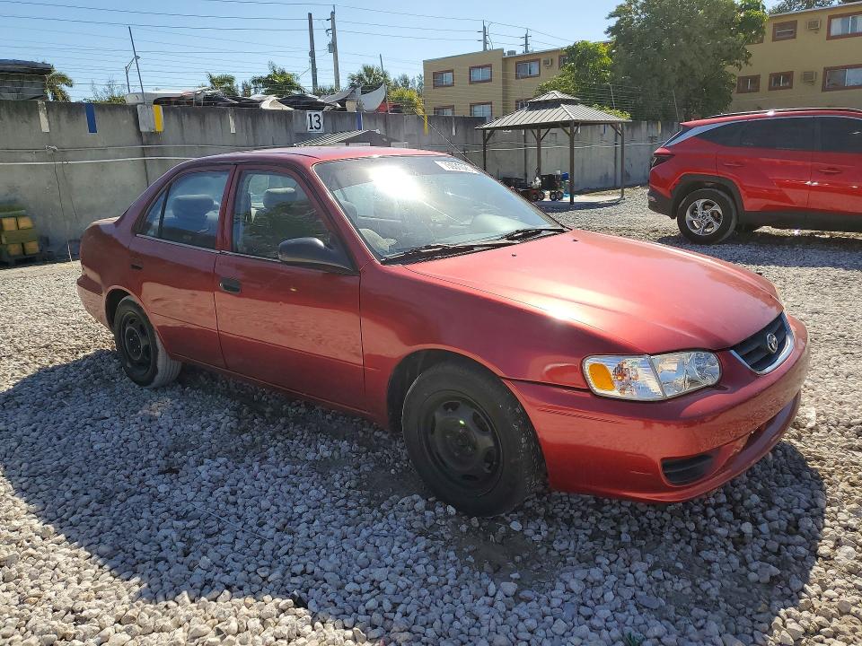 Photo 4 from auction – 2001 TOYOTA COROLLA CE with VIN 1NXBR12E91Z445310