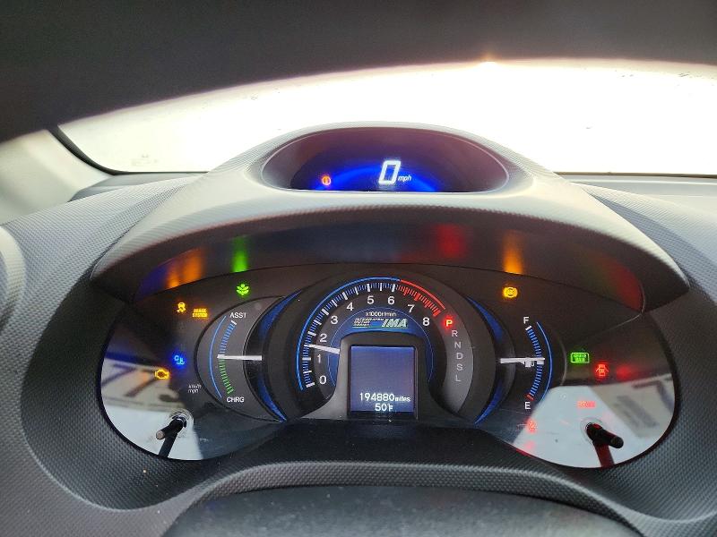 Photo 9 from auction – 2013 HONDA INSIGHT with VIN JHMZE2H56DS006284