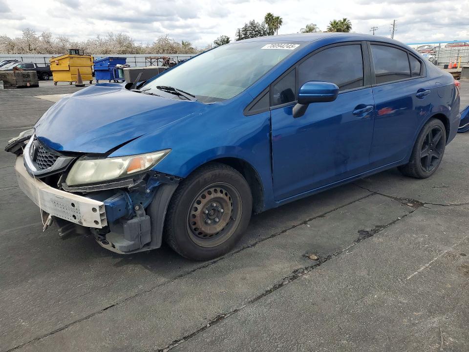 HONDA CIVIC 2015 with VIN 2HGFB2F50FH544376 - Photo from auction