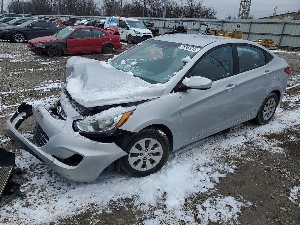 HYUNDAI ACCENT 2016 with VIN KMHCT4AE7GU135514 - Photo from auction