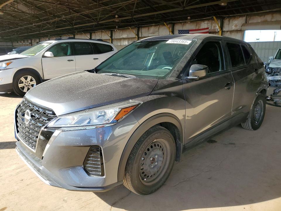 NISSAN KICKS S 2023 with VIN 3N1CP5BVXPL560963 - Photo from auction
