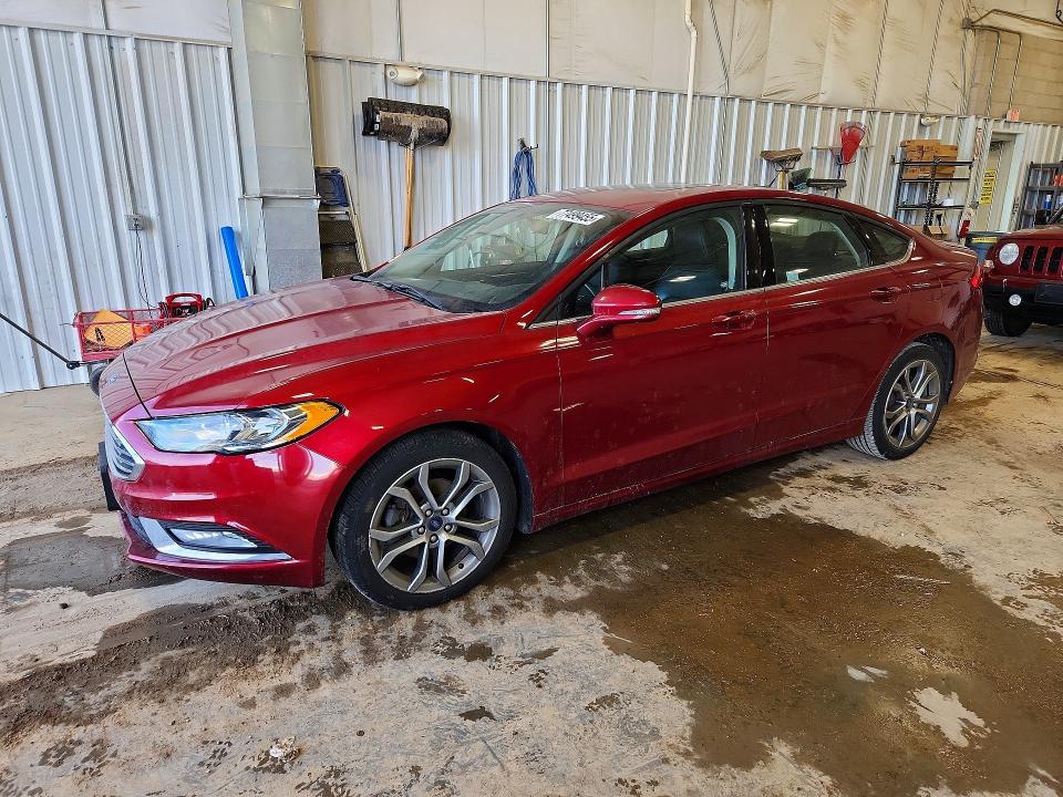 FORD FUSION 2017 with VIN 3FA6P0HD5HR204629 - Photo from auction