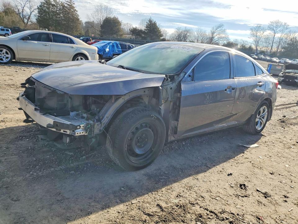 HONDA CIVIC LX 2019 with VIN 2HGFC2F67KH544844 - Photo from auction