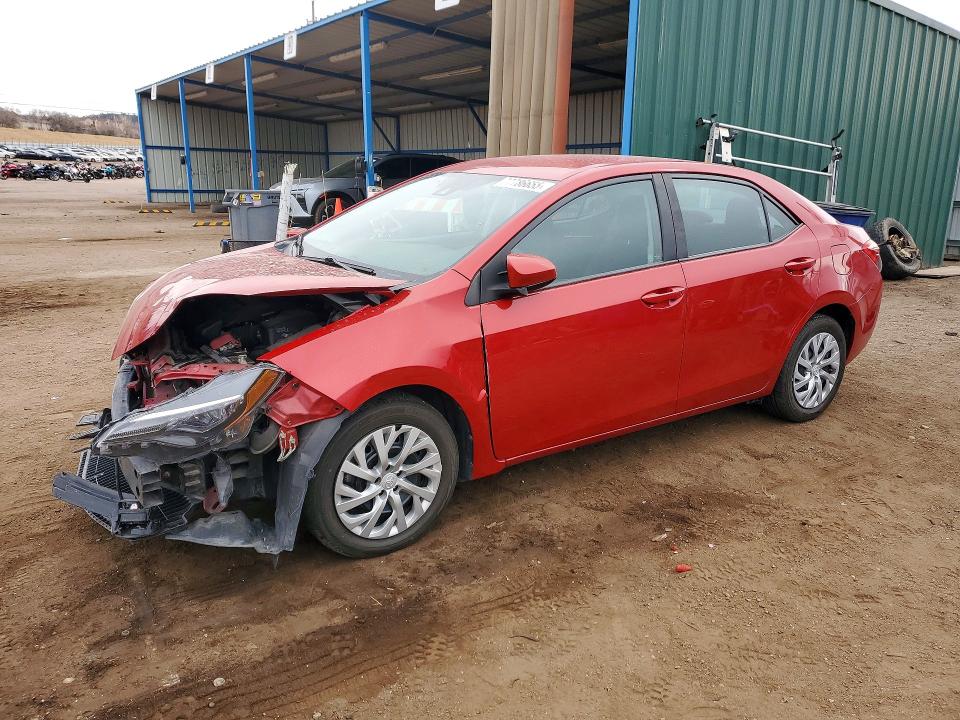 TOYOTA COROLLA 2017 with VIN 2T1BURHE0HC924439 - Photo from auction
