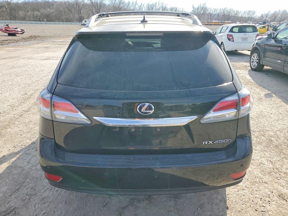 Photo 6 from auction – 2013 LEXUS RX 400H with VIN JTJBC1BA8D2052379