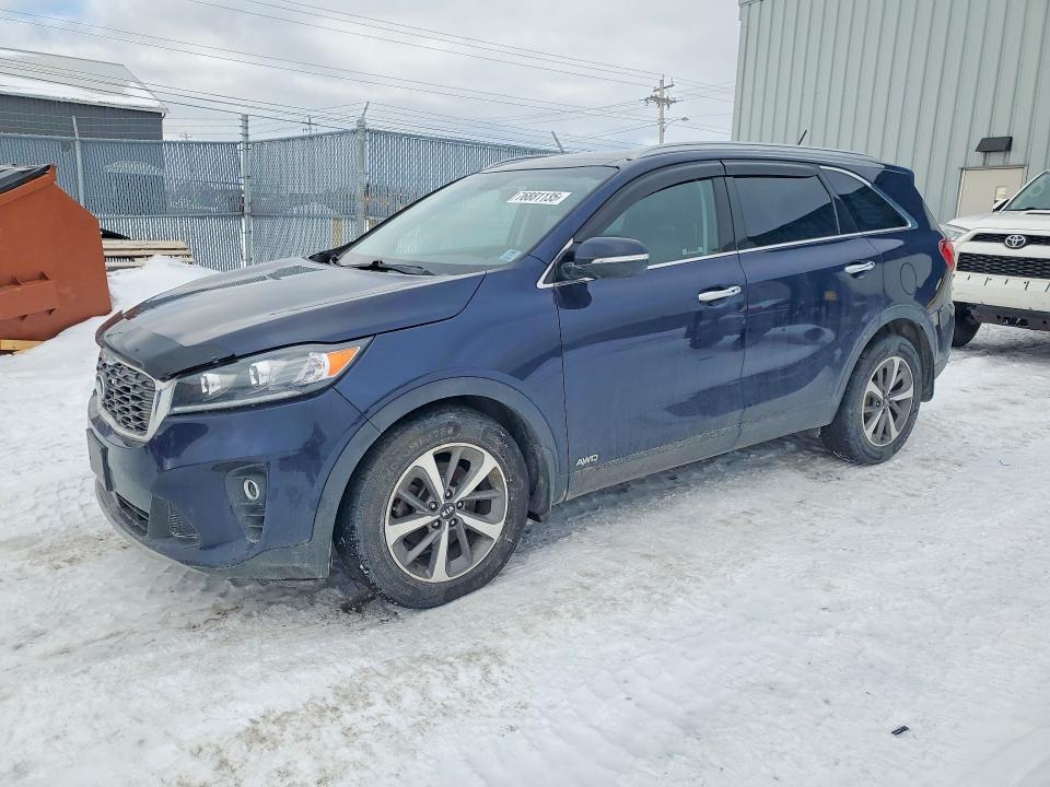 KIA SORENTO EX 2020 with VIN 5XYPHDA52LG676280 - Photo from auction