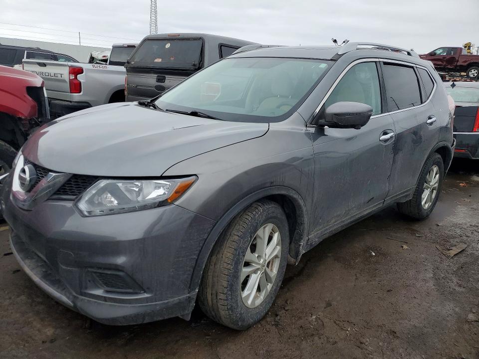 Photo 1 from auction – 2016 NISSAN ROGUE S with VIN 5N1AT2MT6GC763270