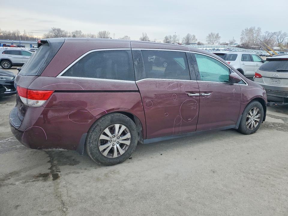 Photo 3 from auction – 2015 HONDA ODYSSEY EX with VIN 5FNRL5H45FB068677