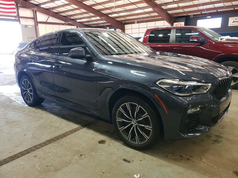Photo 4 from auction – 2020 BMW X6 M50I with VIN 5UXCY8C06L9B21326
