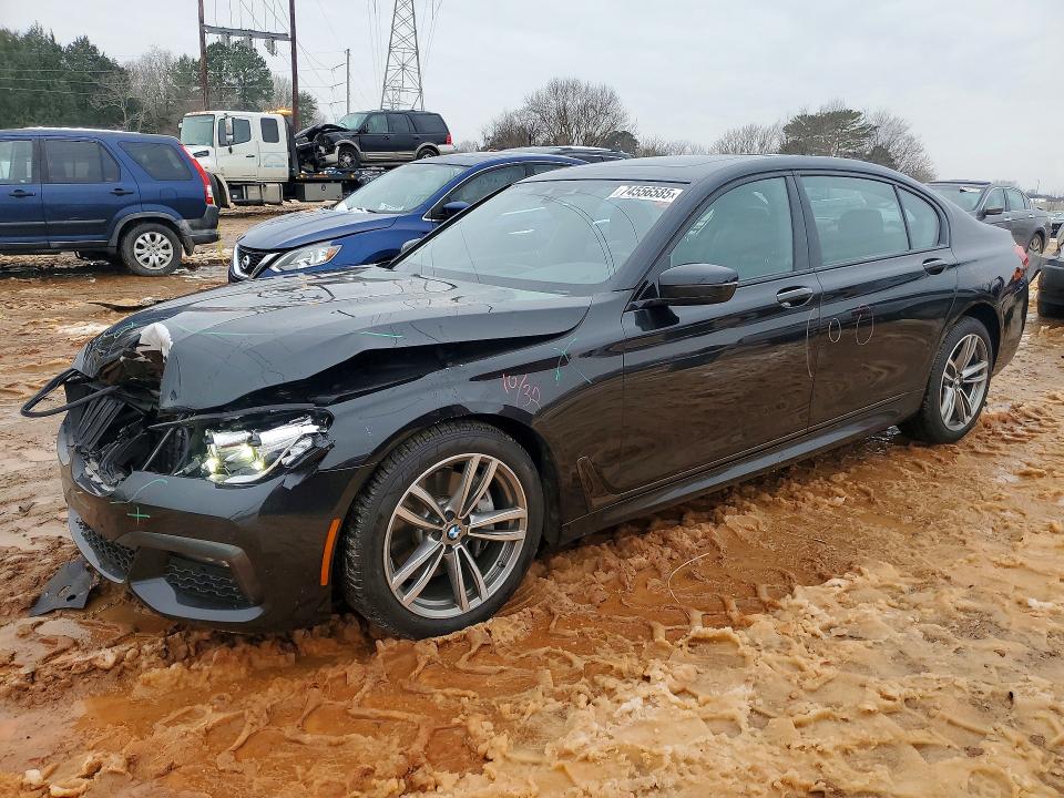 BMW 740 I 2019 with VIN WBA7E2C55KB218071 - Photo from auction