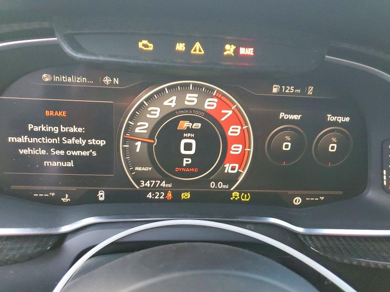 Photo 9 from auction – 2018 AUDI R8 with VIN WUABAAFX7J7902446