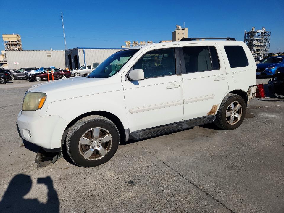 HONDA PILOT EXL 2009 with VIN 5FNYF38659B025180 - Photo from auction