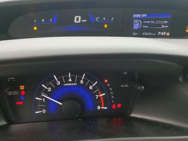 Photo 9 from auction – 2014 HONDA CIVIC with VIN 19XFB2F56EE213259