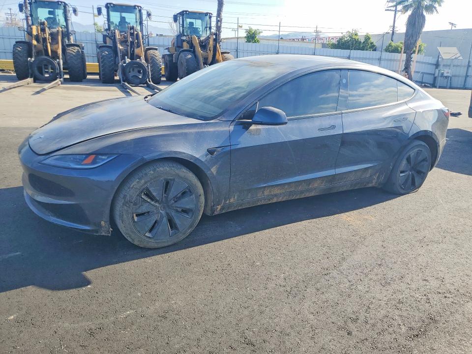 TESLA MODEL 3 2025 with VIN 5YJ3E1EA1SF908208 - Photo from auction