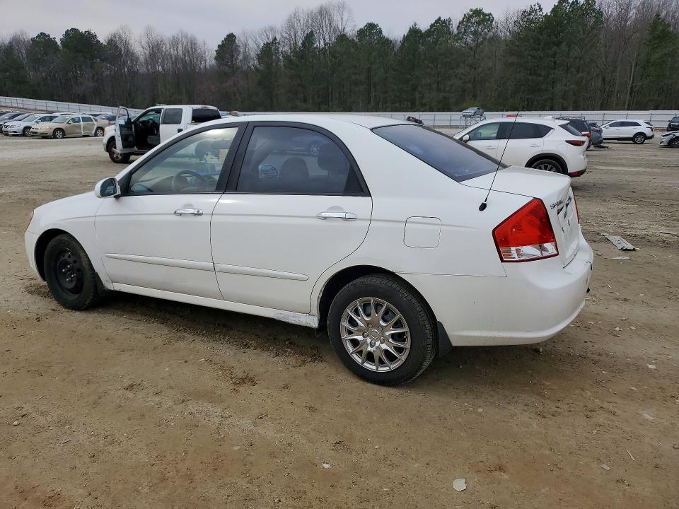Photo 2 from auction – 2009 KIA SPECTRA with VIN KNAFE221X95649461