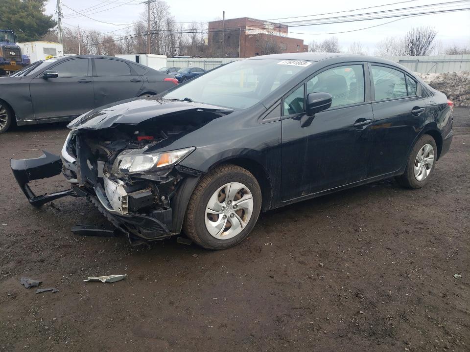 HONDA CIVIC 2014 with VIN 2HGFB2F53EH544662 - Photo from auction