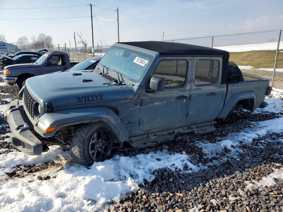 JEEP GLADIATOR 2024 with VIN 1C6HJTAG1RL121894 - Photo from auction