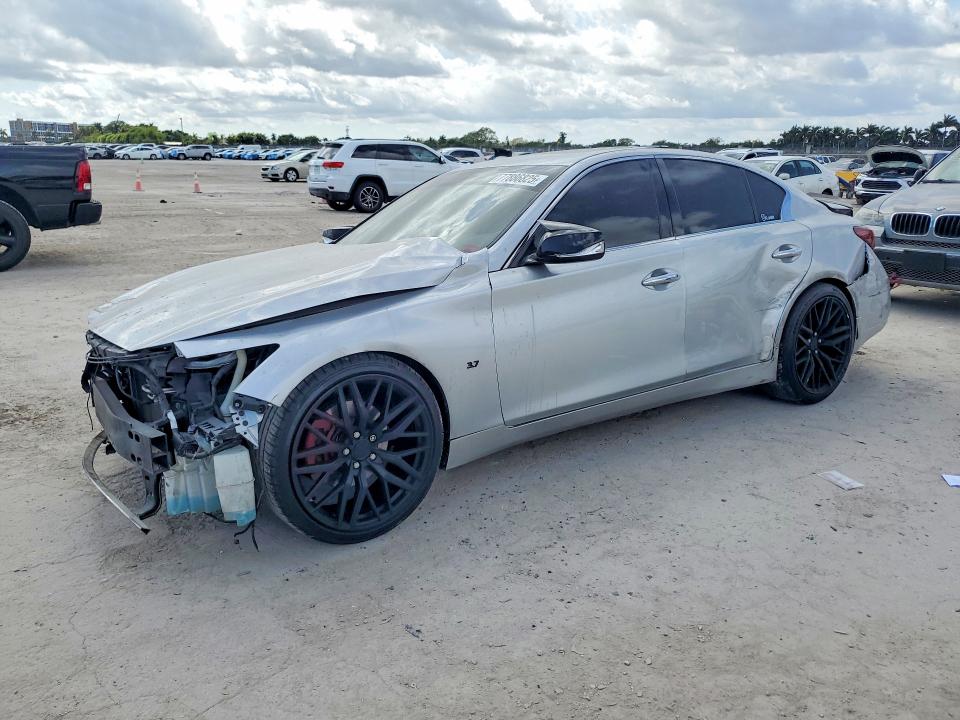 INFINITI Q50 2014 with VIN JN1BV7AP1EM680301 - Photo from auction