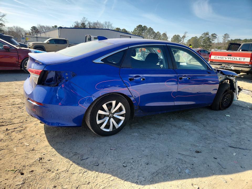 Photo 3 from auction – 2022 HONDA CIVIC with VIN 2HGFE2F23NH508502